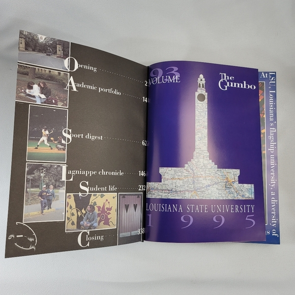 1995 Louisiana State University Yearbook - Picture 3 of 10